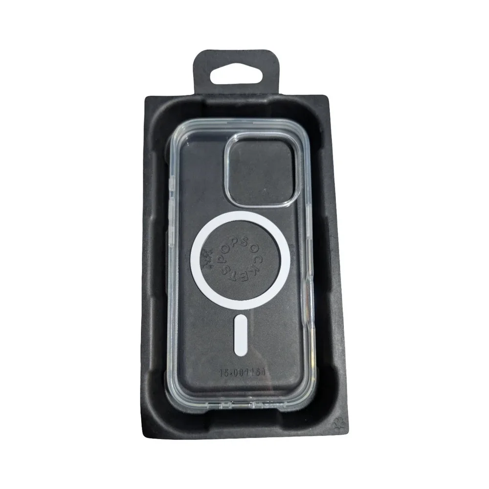 A1-O‎ PopSockets PopCase w/Magsafe for Apple iPhone 16 - Clear